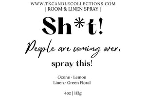 4 oz.  Room & Linen Sprays
