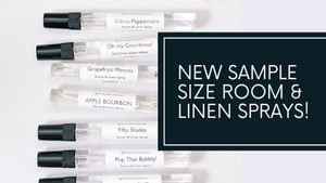 Sample Size  Room & Linen Sprays